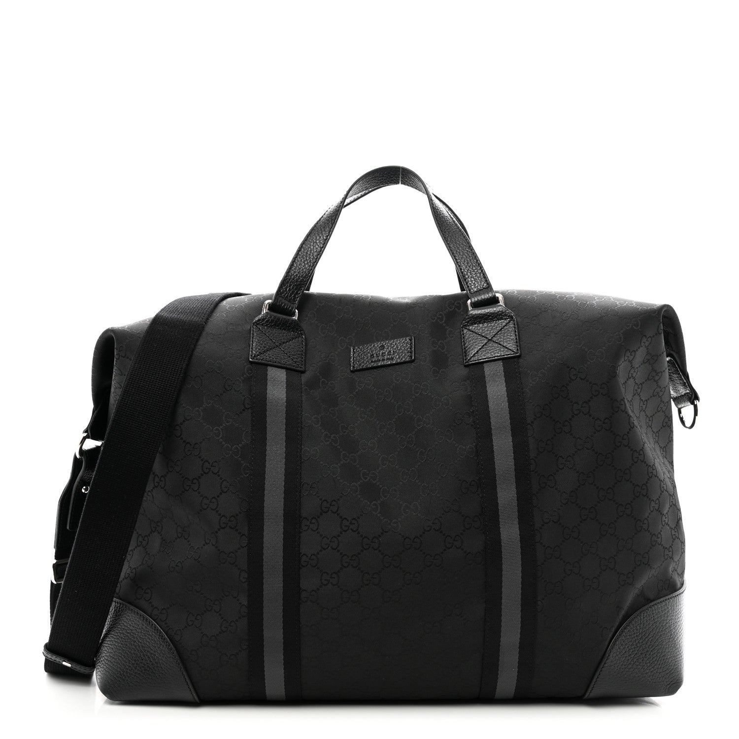 Gucci Nylon Monogram XL Duffle Bag Black 1 of 11