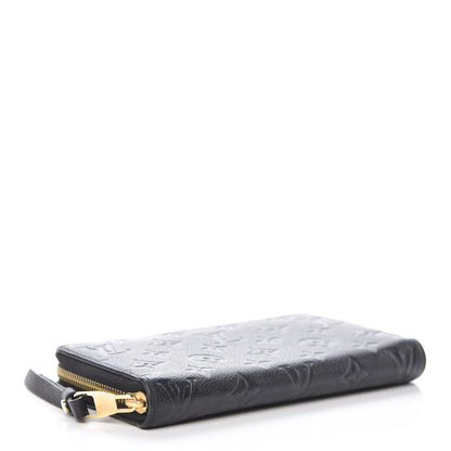 Louis Vuitton Empreinte Zippy Wallet Black 4 of 9