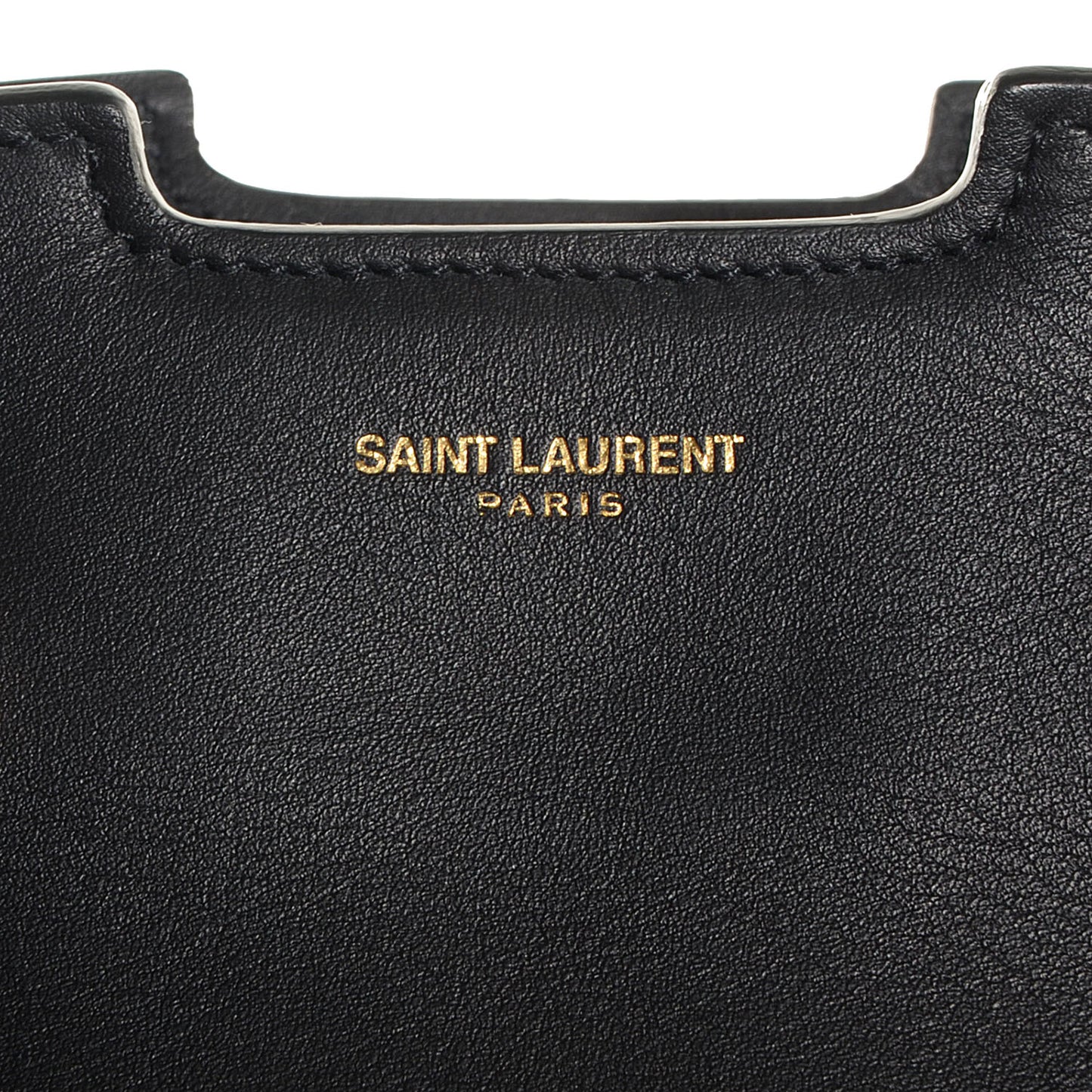 Calfskin Small Classic Y Cabas Black