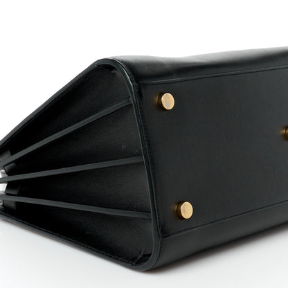 Saint Laurent Grained Calfskin Small Sac De Jour Black 10 of 11