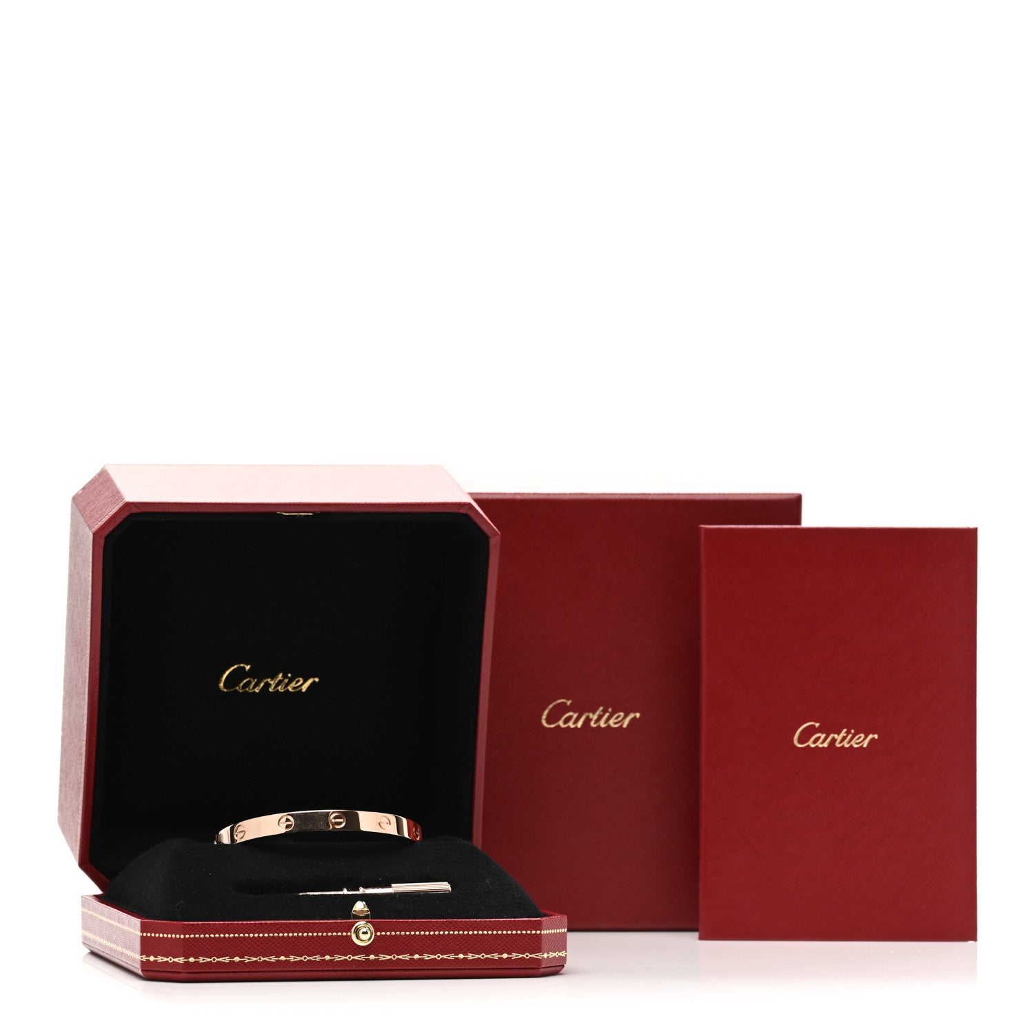 Cartier 18K Pink Gold LOVE Bracelet 17 4 of 4