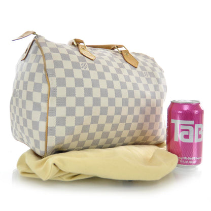 Louis Vuitton Damier Azur Speedy 30 3 of 8