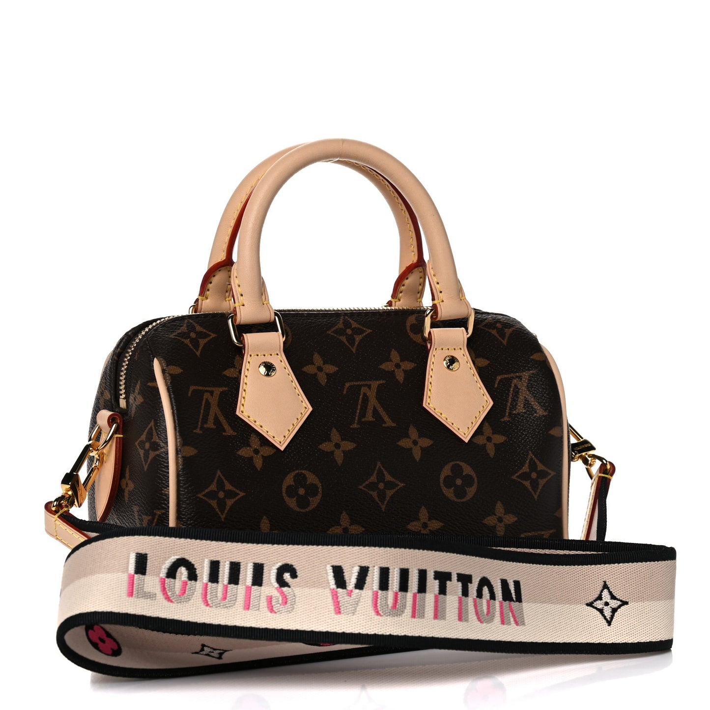 Monogram Speedy Bandouliere 20 Black