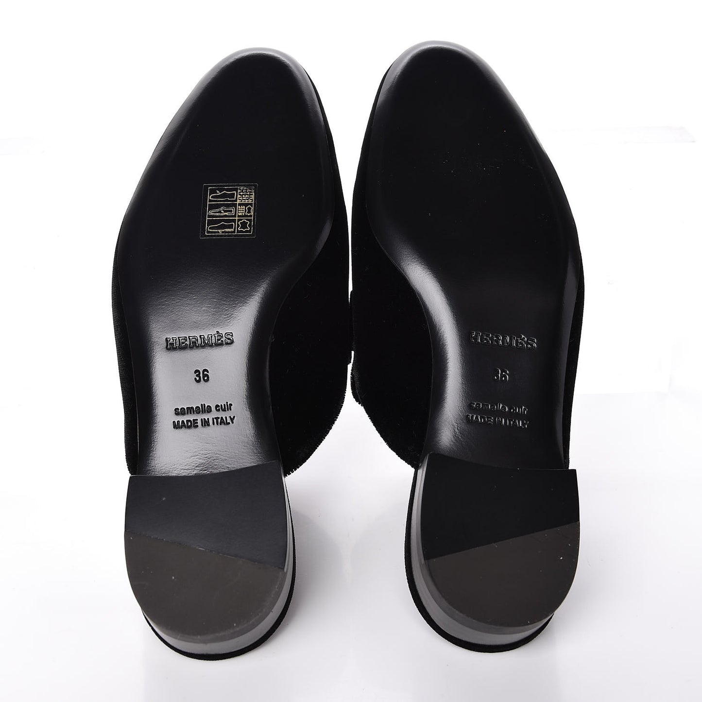 Velvet Trocadero Mule 36 Black