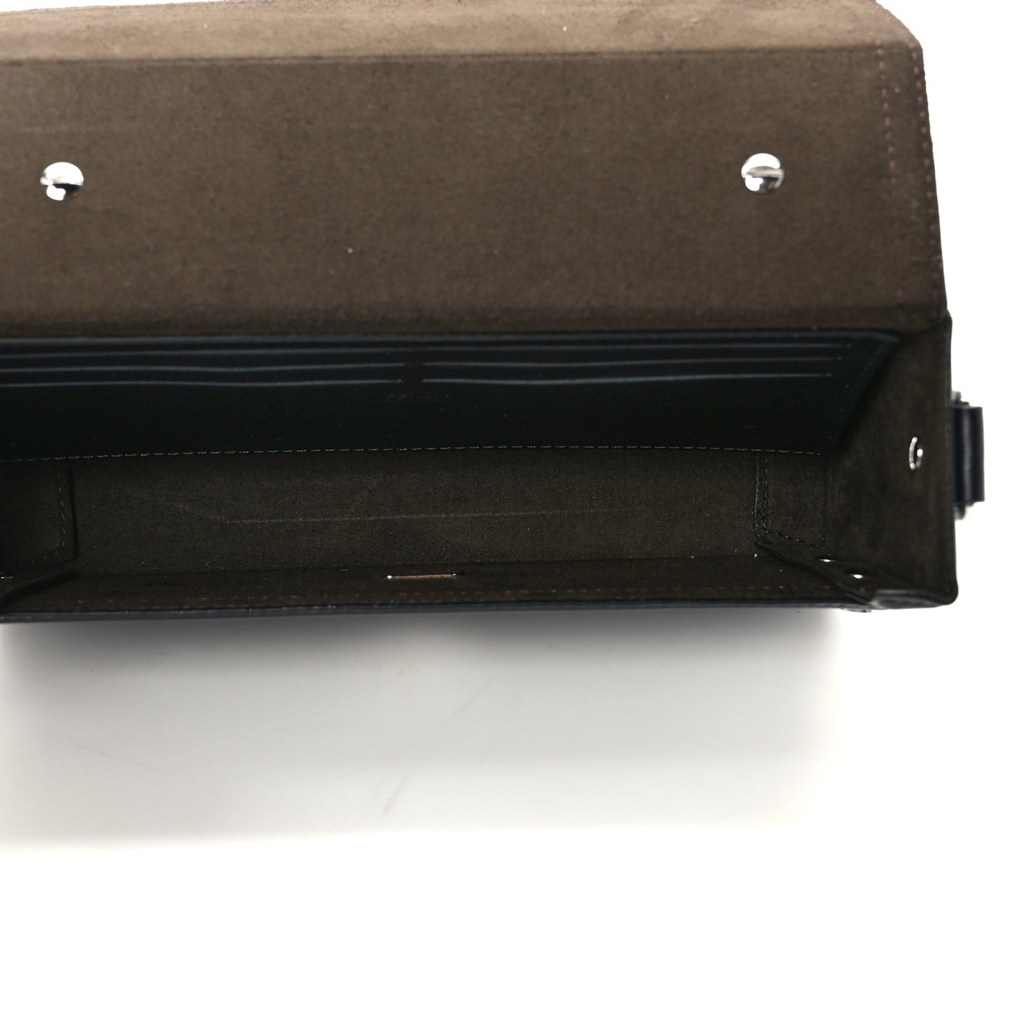 FF Eclissi Jacquard Vitello King Baguette Soft Trunk Tobacco Moro Black