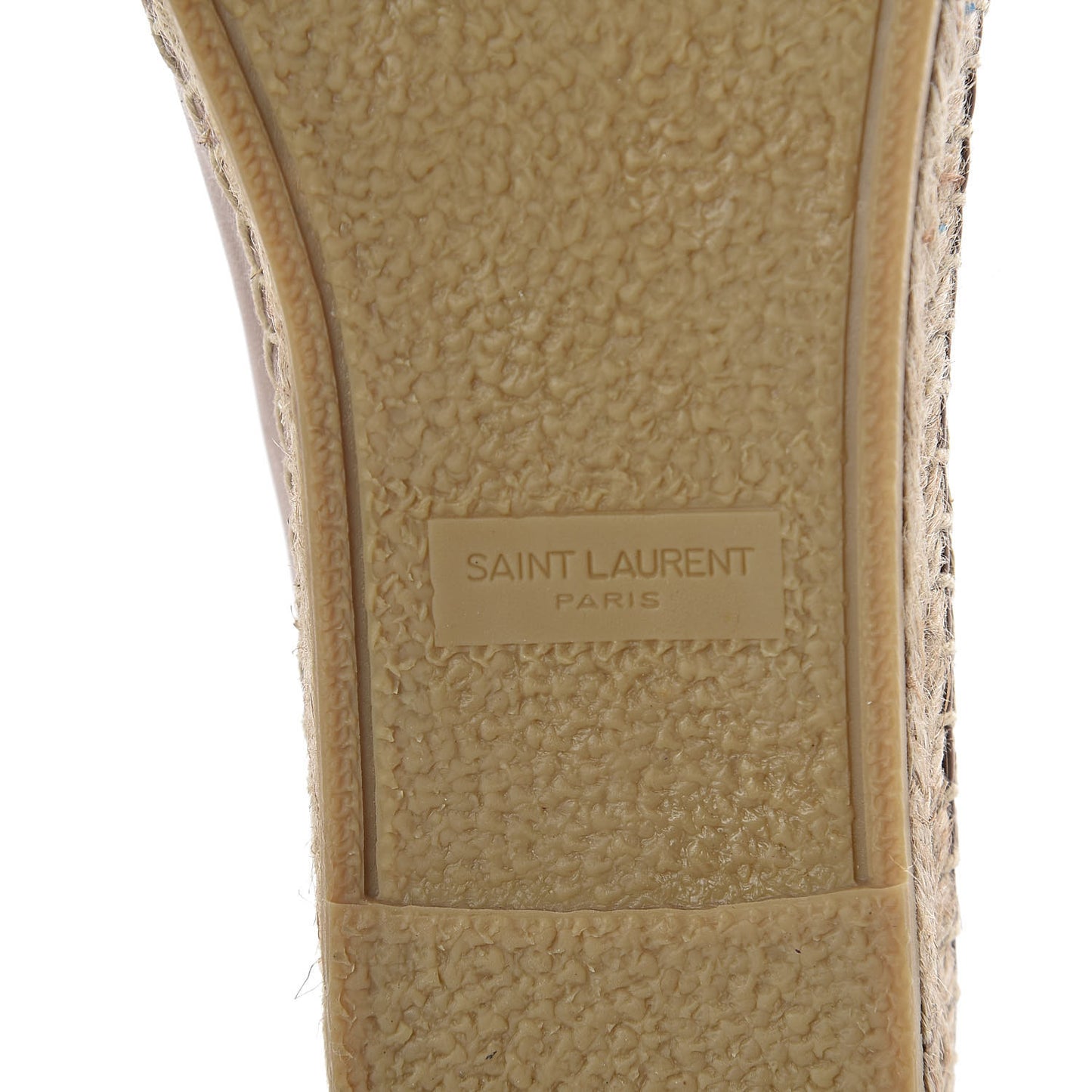 Lambskin Monogram Espadrilles 38 Nude