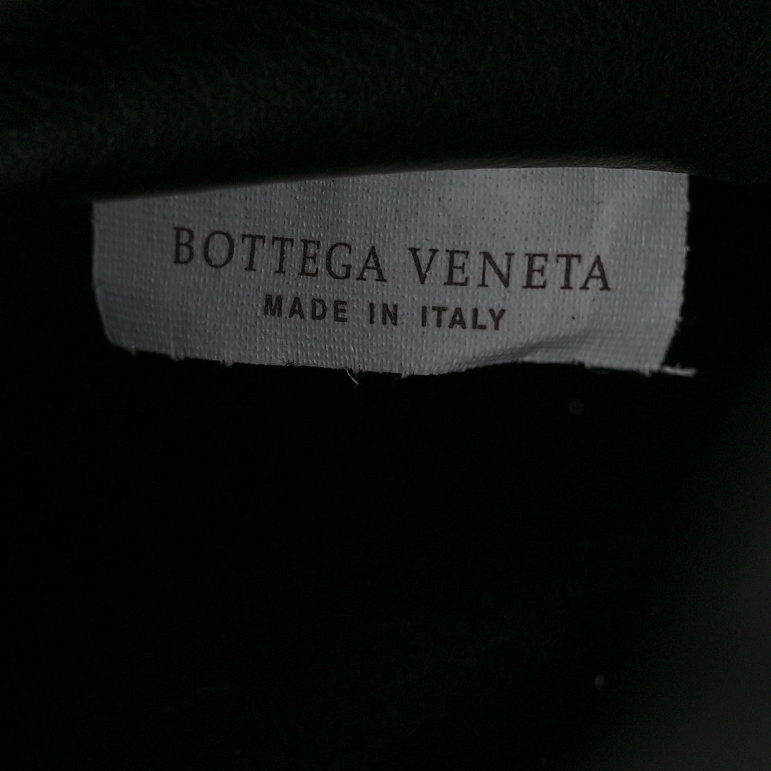 Bottega Veneta Lambskin BV Trine Clutch Black 6 of 10