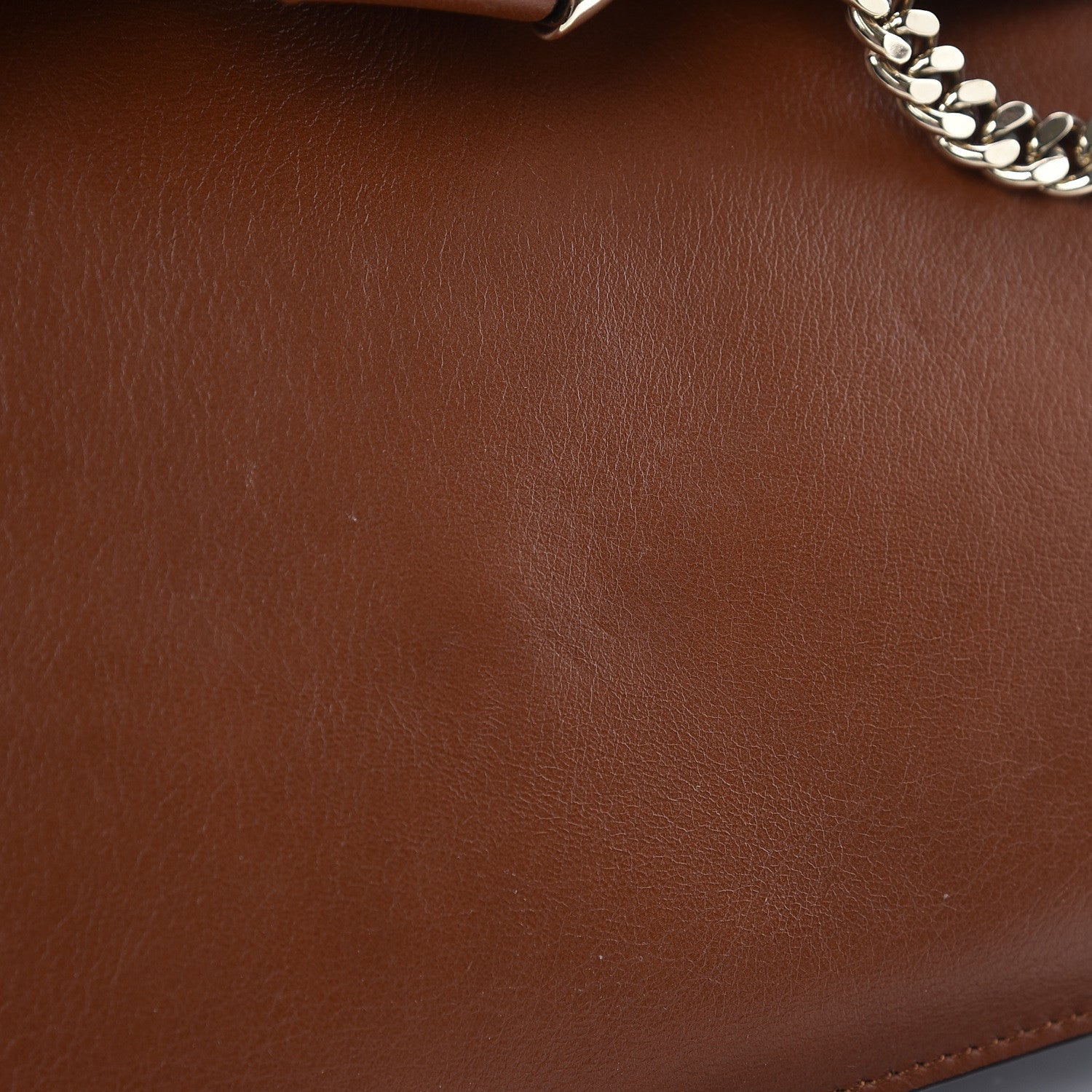 Chloe Suede Calfskin Medium Faye Shoulder Bag Tobacco 11 of 18