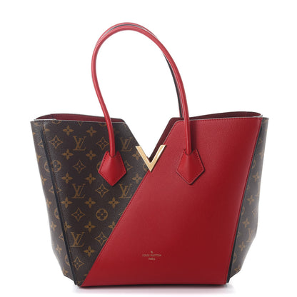 Louis Vuitton Calfskin Monogram Kimono Tote Cherry 1 of 9