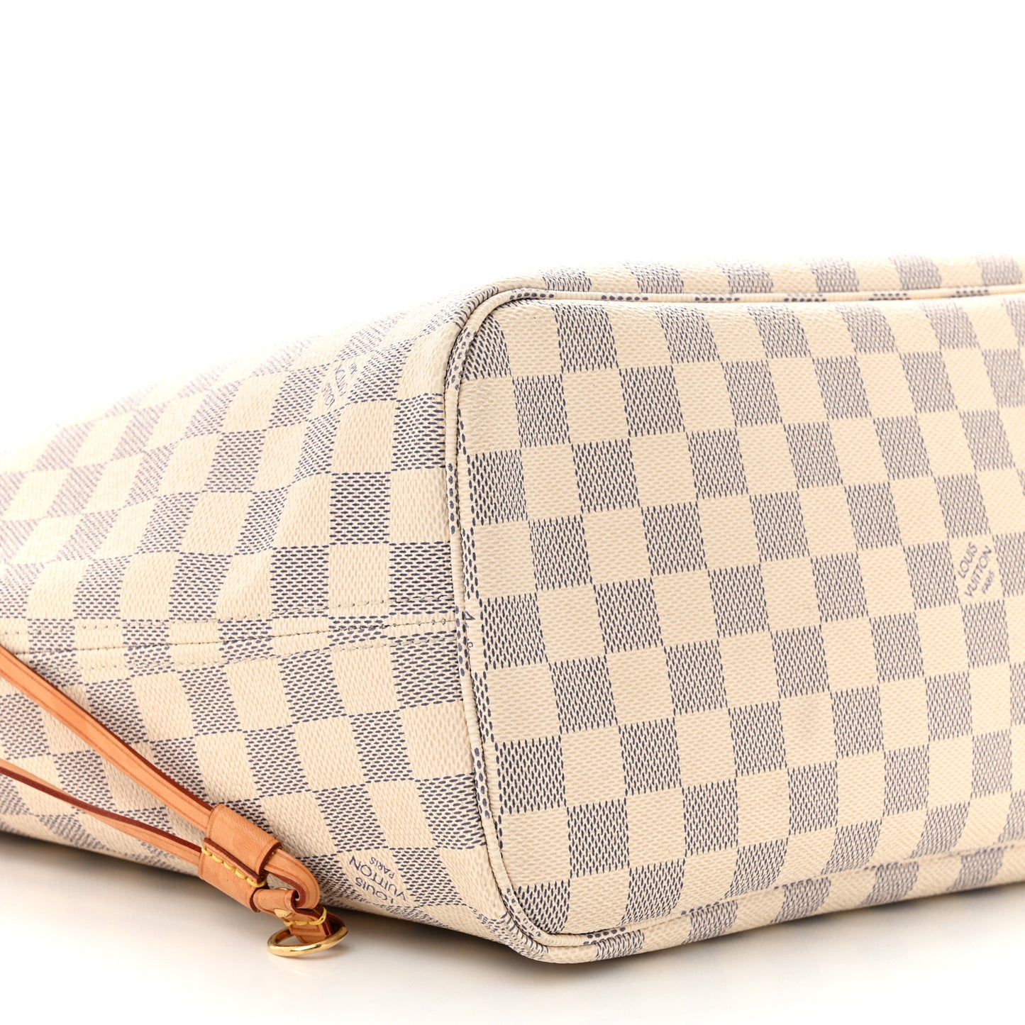 Damier Azur Neo Neverfull MM Rose Ballerine
