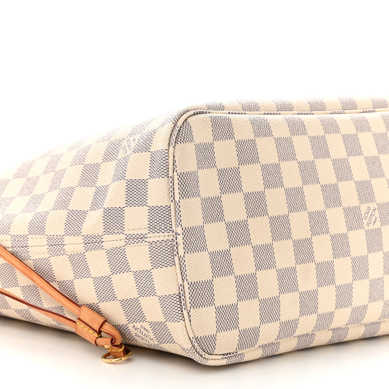 Louis Vuitton Damier Azur Neo Neverfull MM Rose Ballerine 10 of 15