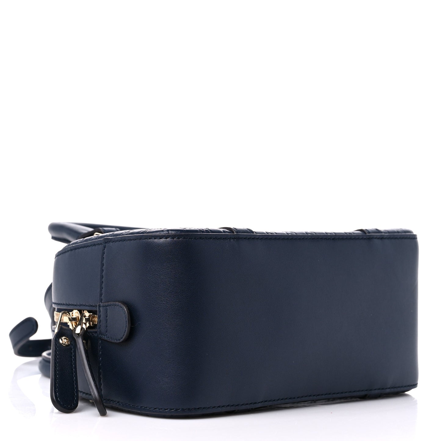 Soft Microguccissima Small Crossbody Bag Blue