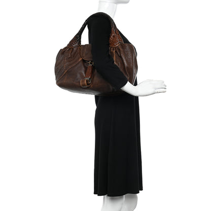 Fendi Nappa Nuvolata Spy Cognac 2 of 14