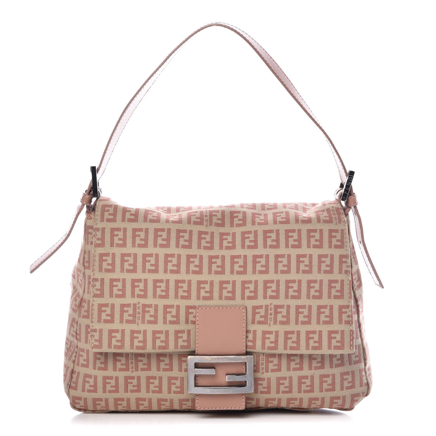 Fendi Zucchino Mama Baguette Pink 1 of 9