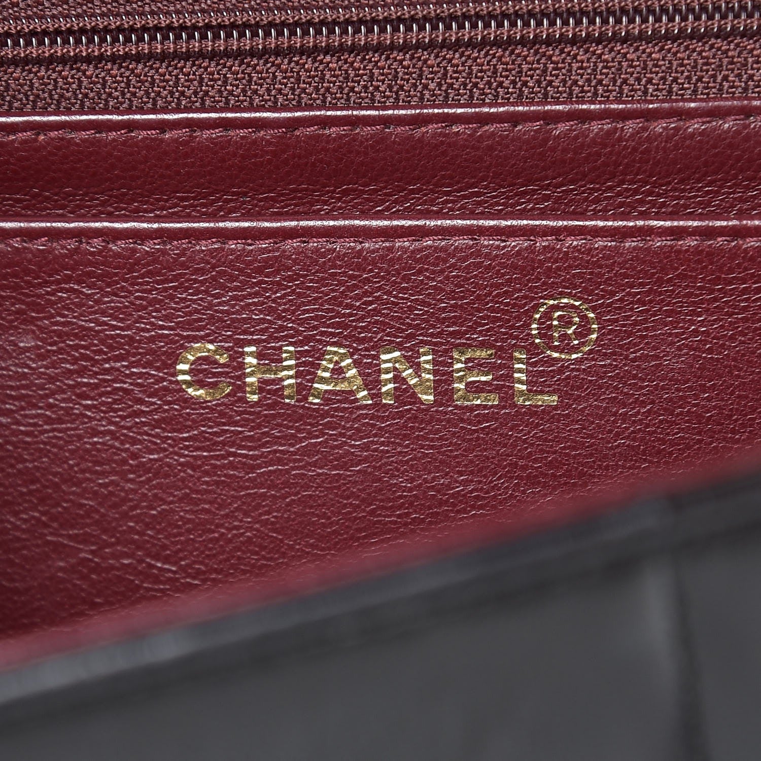 Chanel Lambskin Vertical Quilt Jumbo Single Flap Black 6 of 15