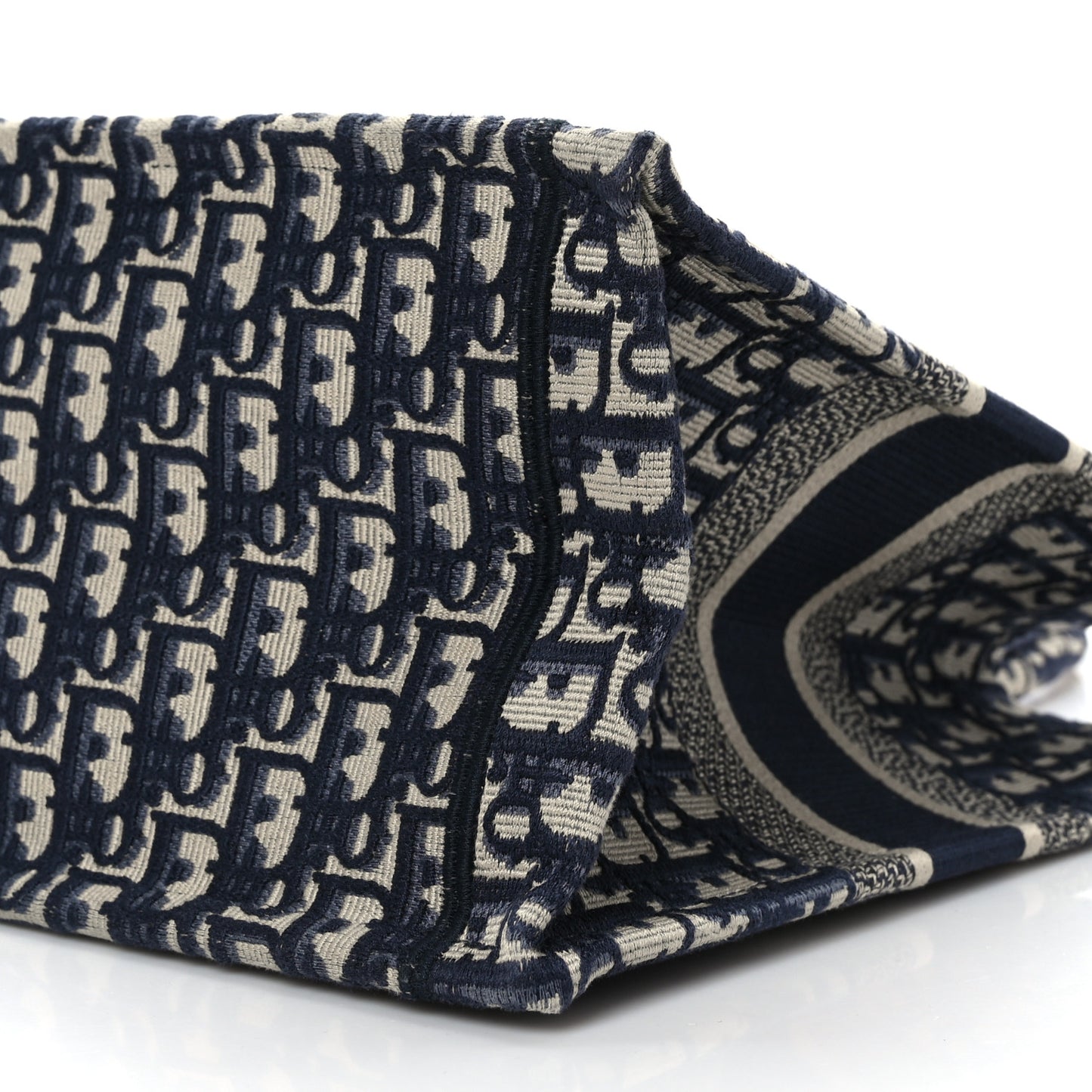 Oblique Medium Book Tote Blue Multicolor