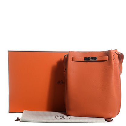 Hermes Togo So Kelly 22 Orange 3 of 13