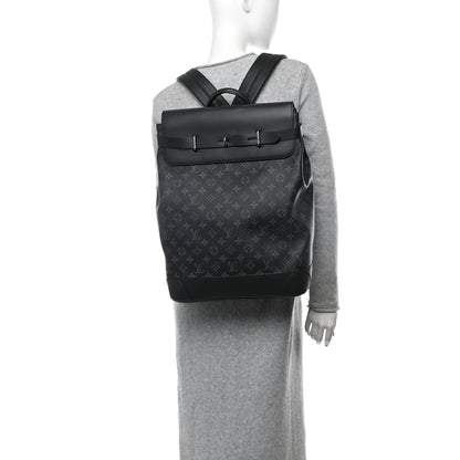 Louis Vuitton Monogram Eclipse Steamer Backpack 2 of 12