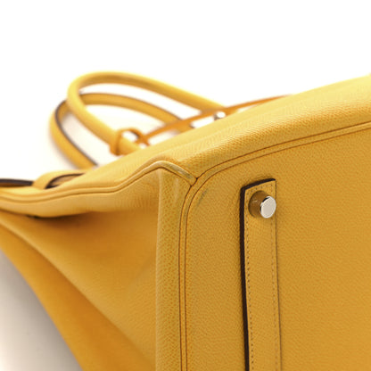 Hermes Epsom Birkin 35 Jaune 9 of 17