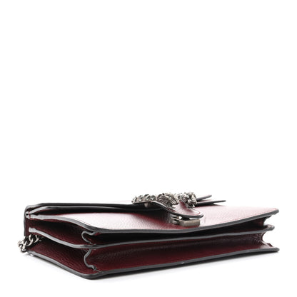 Gucci Dollar Calfskin Crystal Small Dionysus Shoulder Bag Vintage Bordeaux 4 of 11