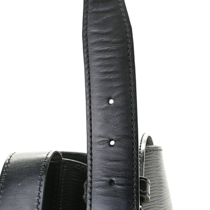 Louis Vuitton Epi Sac D'Epaule Black 7 of 10