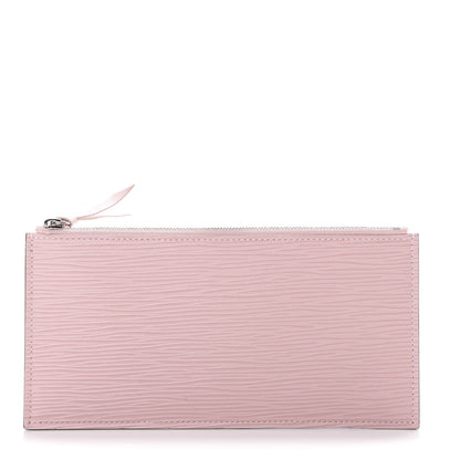 Louis Vuitton Epi Felicie Chain Wallet Zippered Insert Rose Ballerine 1 of 6