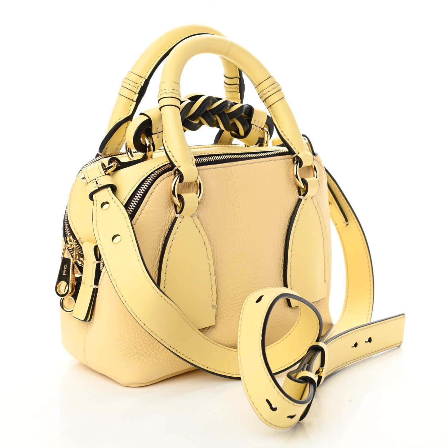 Calfskin Small Daria Softy Yellow