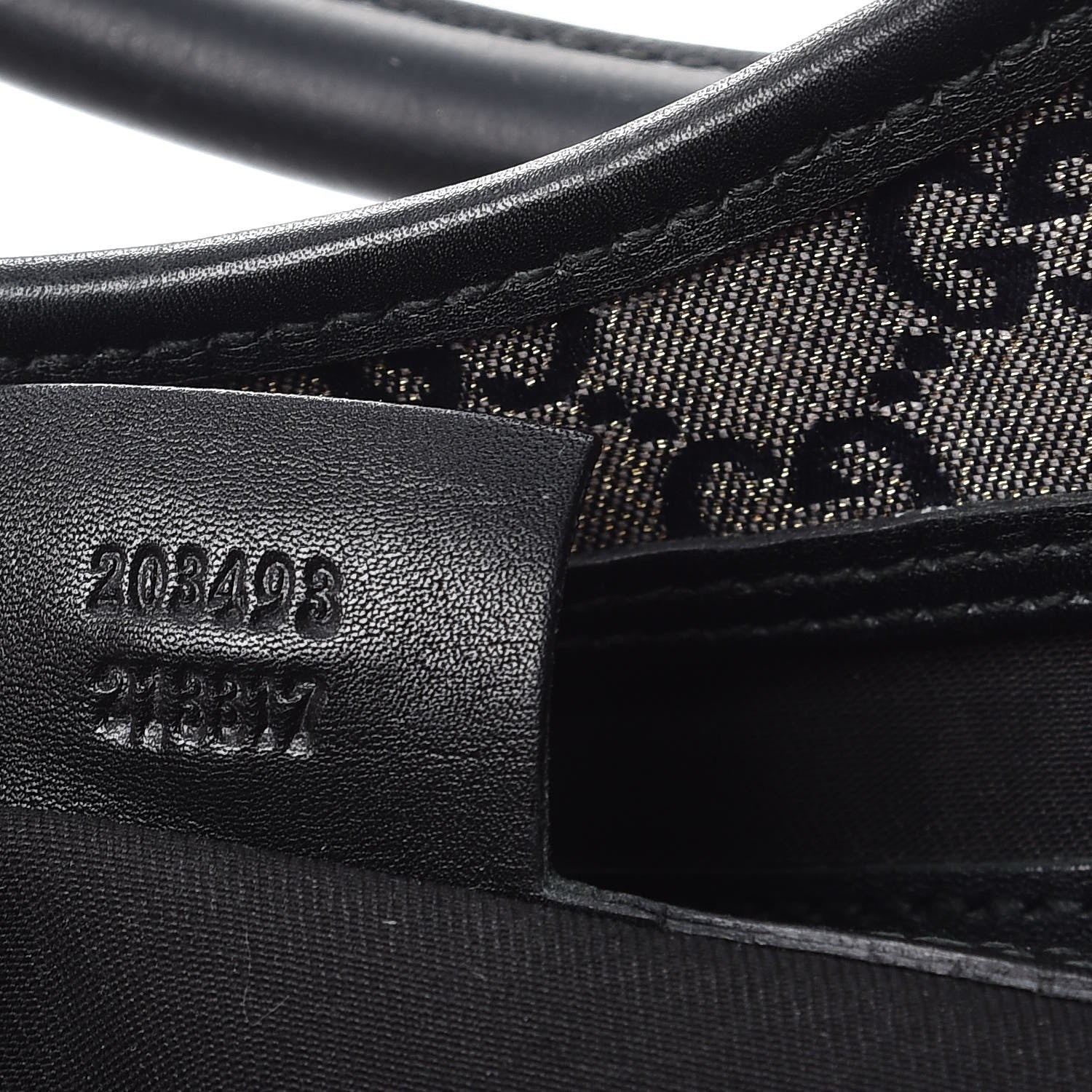 Gucci Crystal Monogram Large Joy Shoulder Bag Black 7 of 16