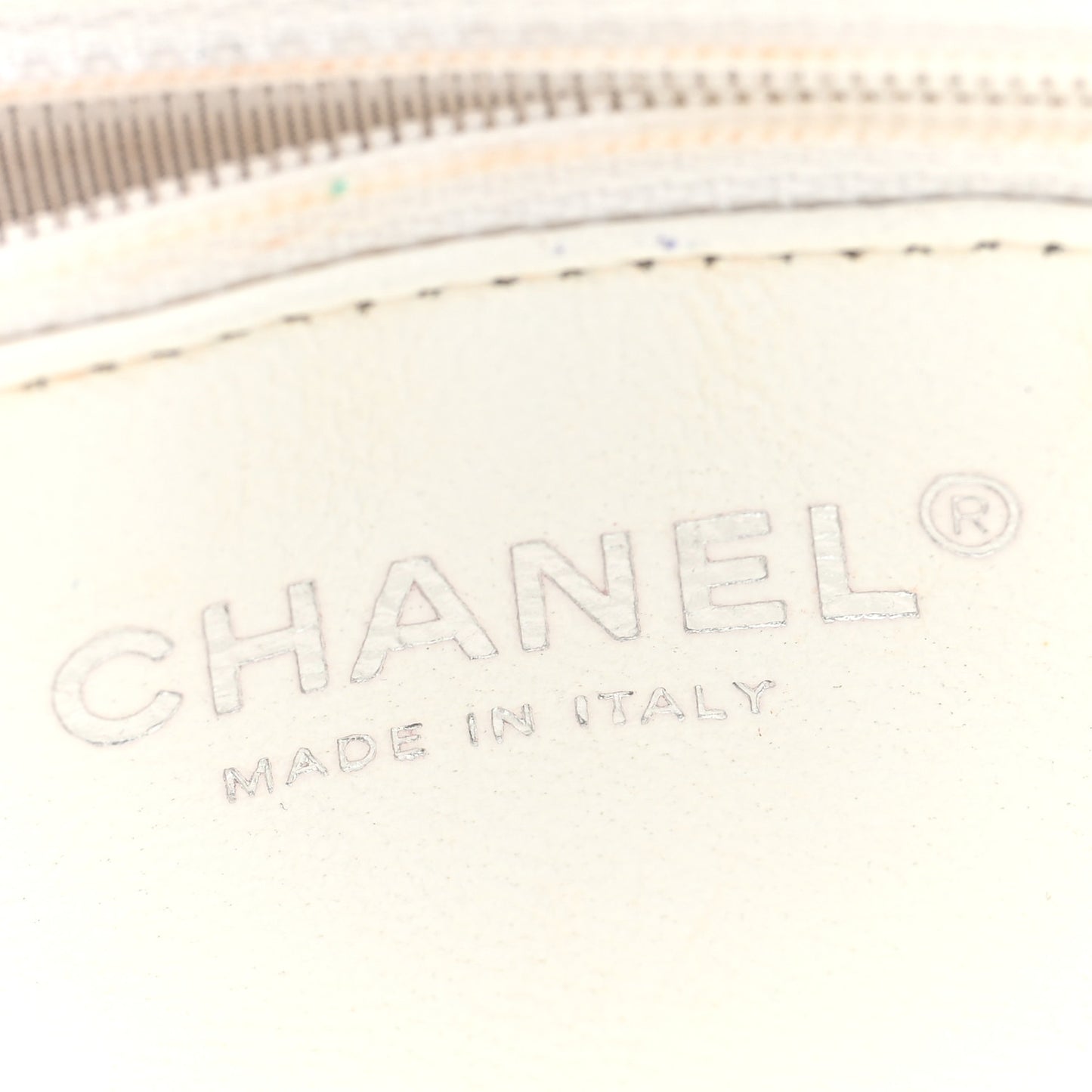 Caviar Quilted Timeless Clutch White