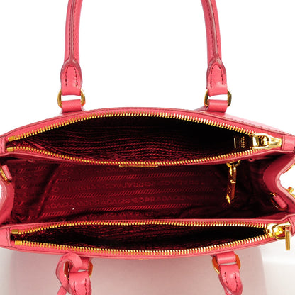 Prada Saffiano Small Galleria Double Zip Tote Tamaris 5 of 7