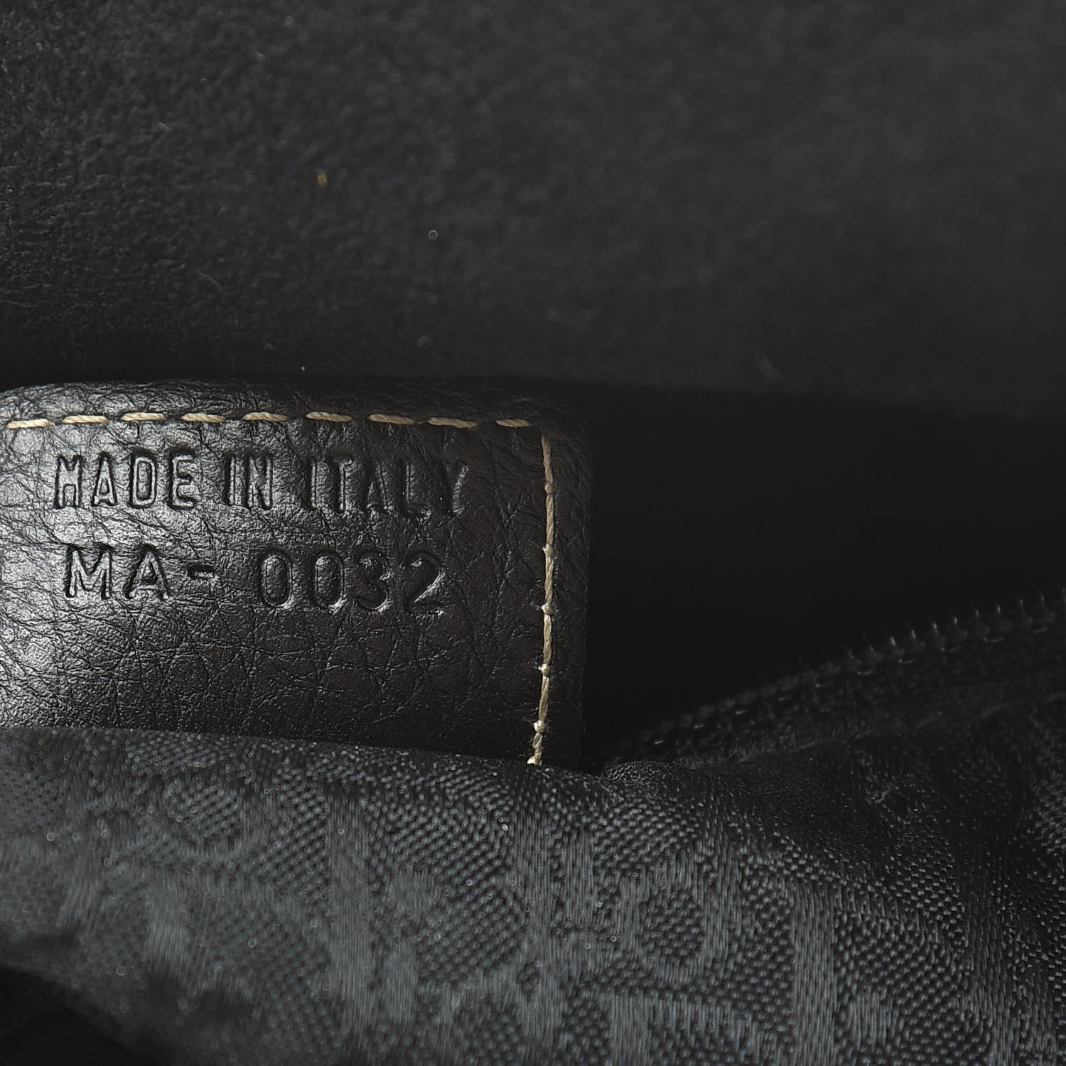 Christian Dior Calfskin Baudrier Saddle Bag Black 7 of 13