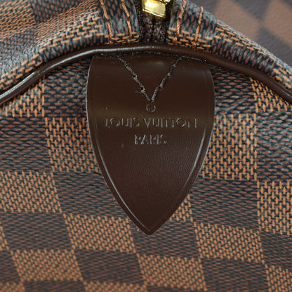 Louis Vuitton Damier Ebene Speedy 35 6 of 8