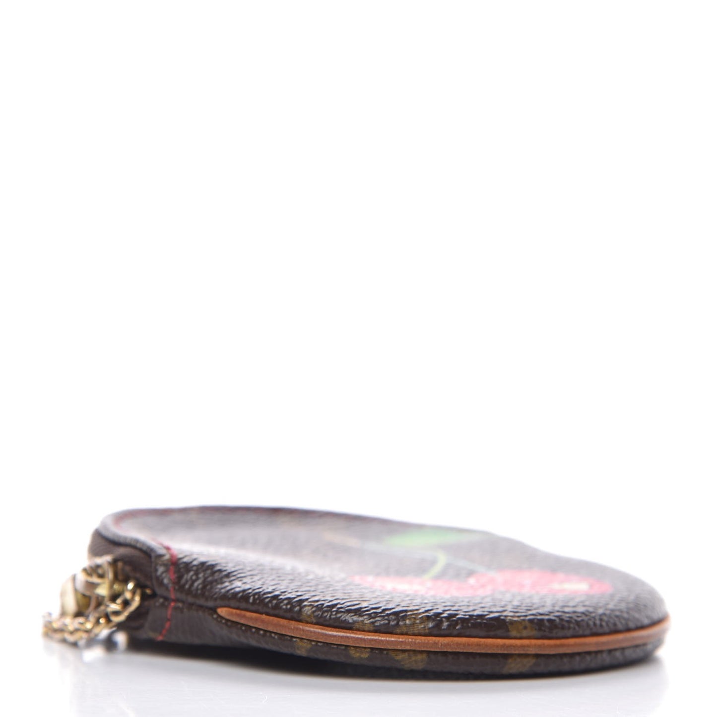 Monogram Cerises Round Coin Purse