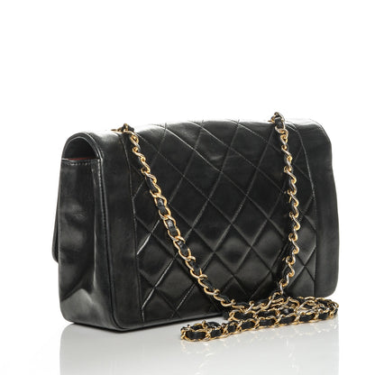 Chanel Lambskin Quilted Medium Single Flap Black 3 of 8