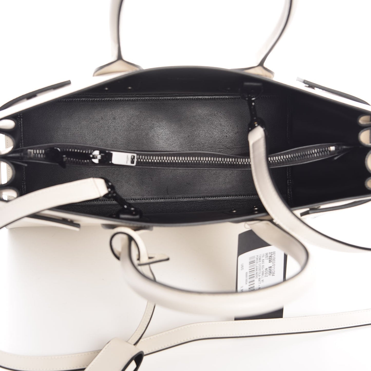 Calfskin Small Sac De Jour Porcellana Black