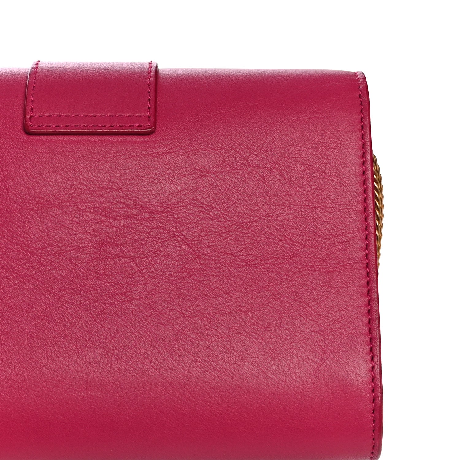 Saint Laurent Calfskin Small Classic Y Satchel Fuchsia 18 of 18