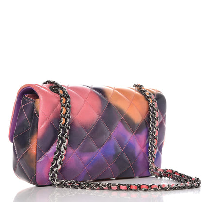 Chanel Printed Lambskin Quilted Small Flower Power Flap 4 of 8