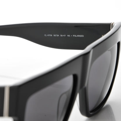 Celine Polarized ZZ Top Sunglasses CL 41756/S Black 5 of 7