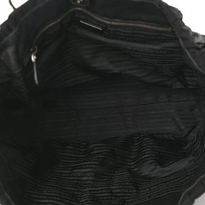 Prada Tessuto Nylon Gaufre Tote Black 4 of 10