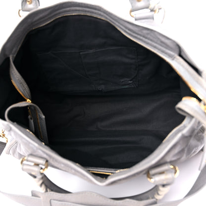 Balenciaga Agneau Giant 12 Gold Hardware City Gris Pyrite 5 of 27