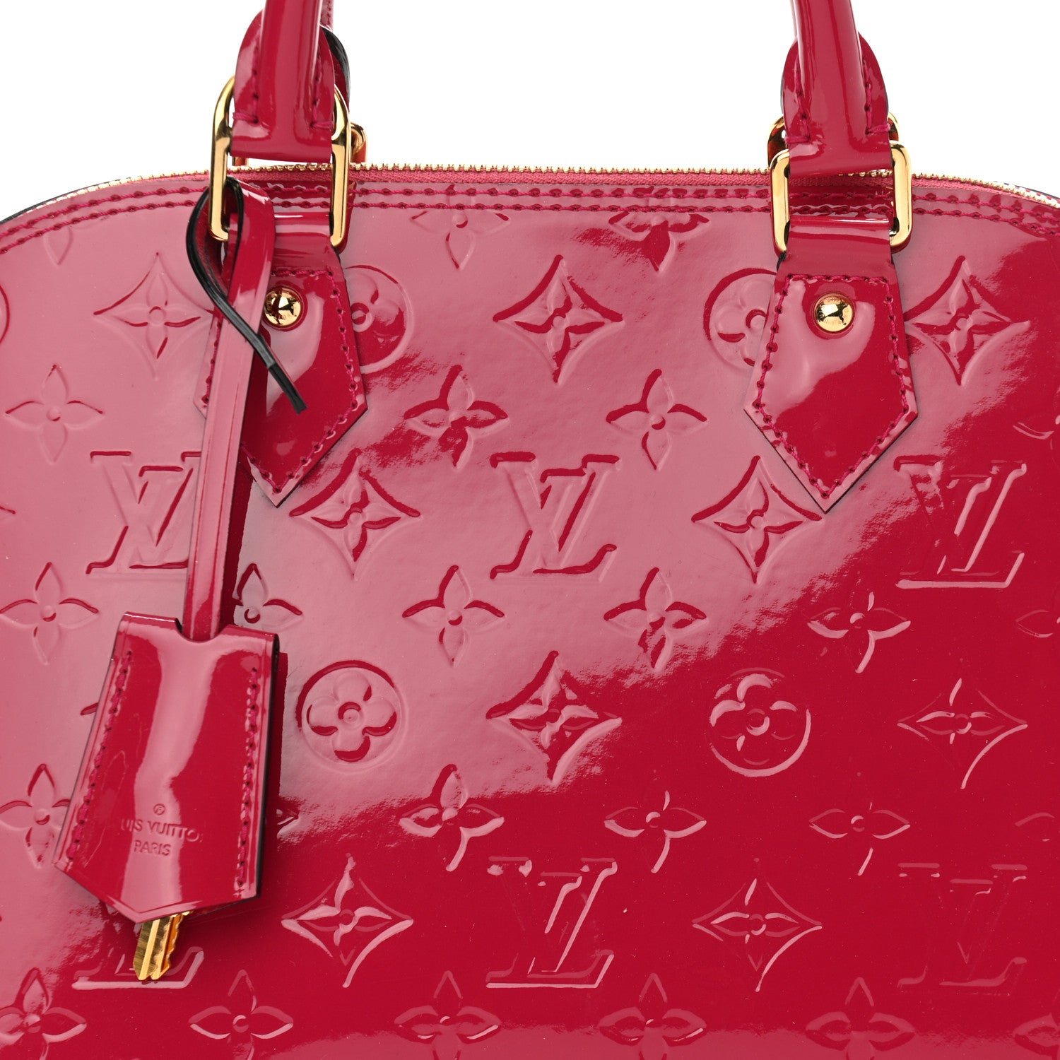 Louis Vuitton Vernis Alma PM Rose Indien 9 of 11