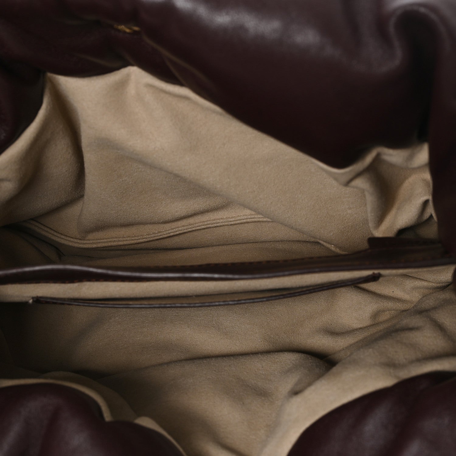 Proenza Schouler Lambskin Puffy Tobo Chain Shoulder Bag Chocolate 5 of 10