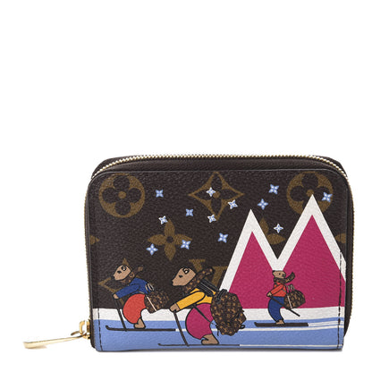 Louis Vuitton Monogram 2018 Christmas Animation Zippy Coin Purse 1 of 9
