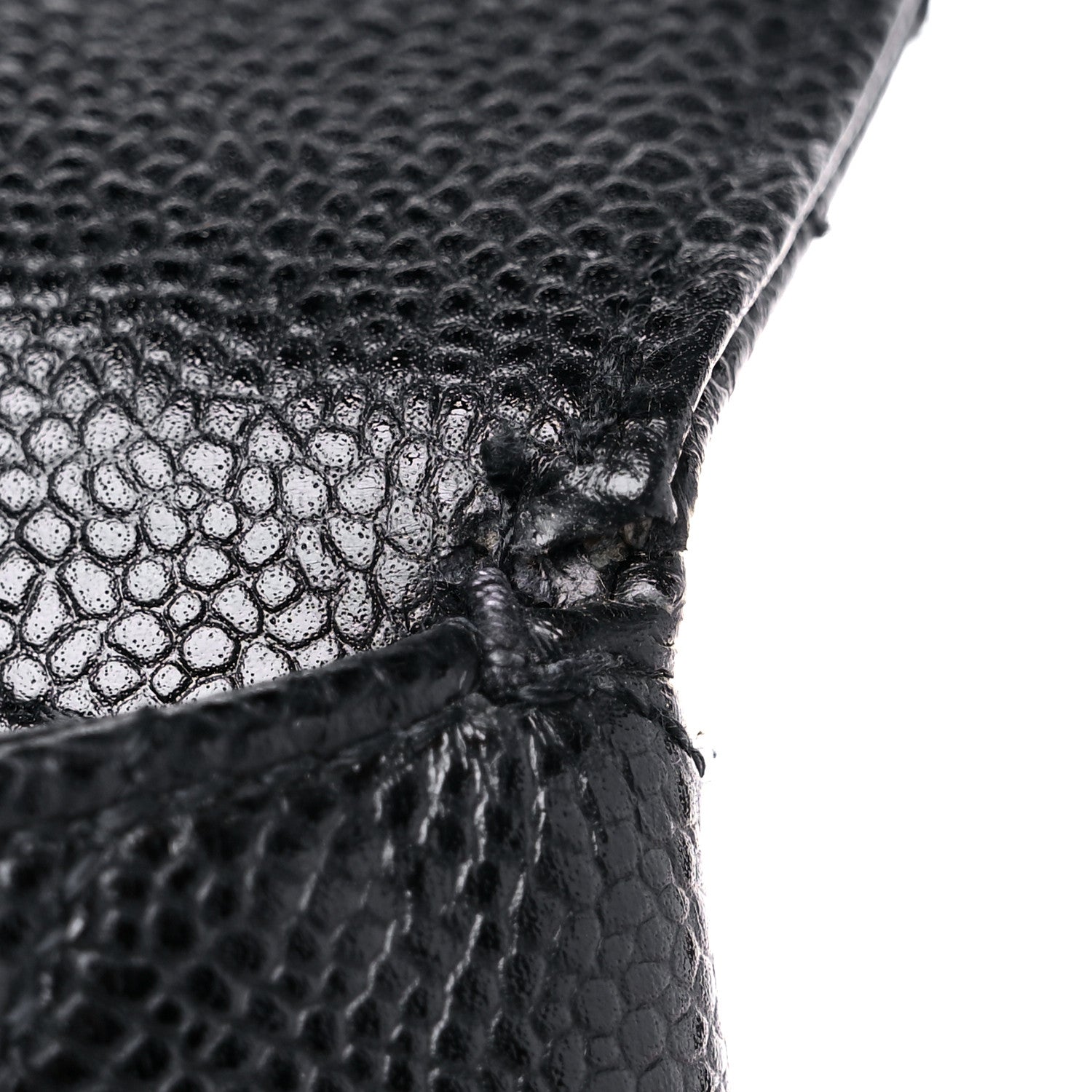 Chanel Caviar Quilted Jumbo Kelly Flap Black 11 of 14