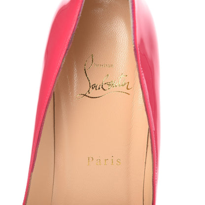 Christian Louboutin Patent Pigalle Follies 100 Pumps 41 Pinky 9 of 13
