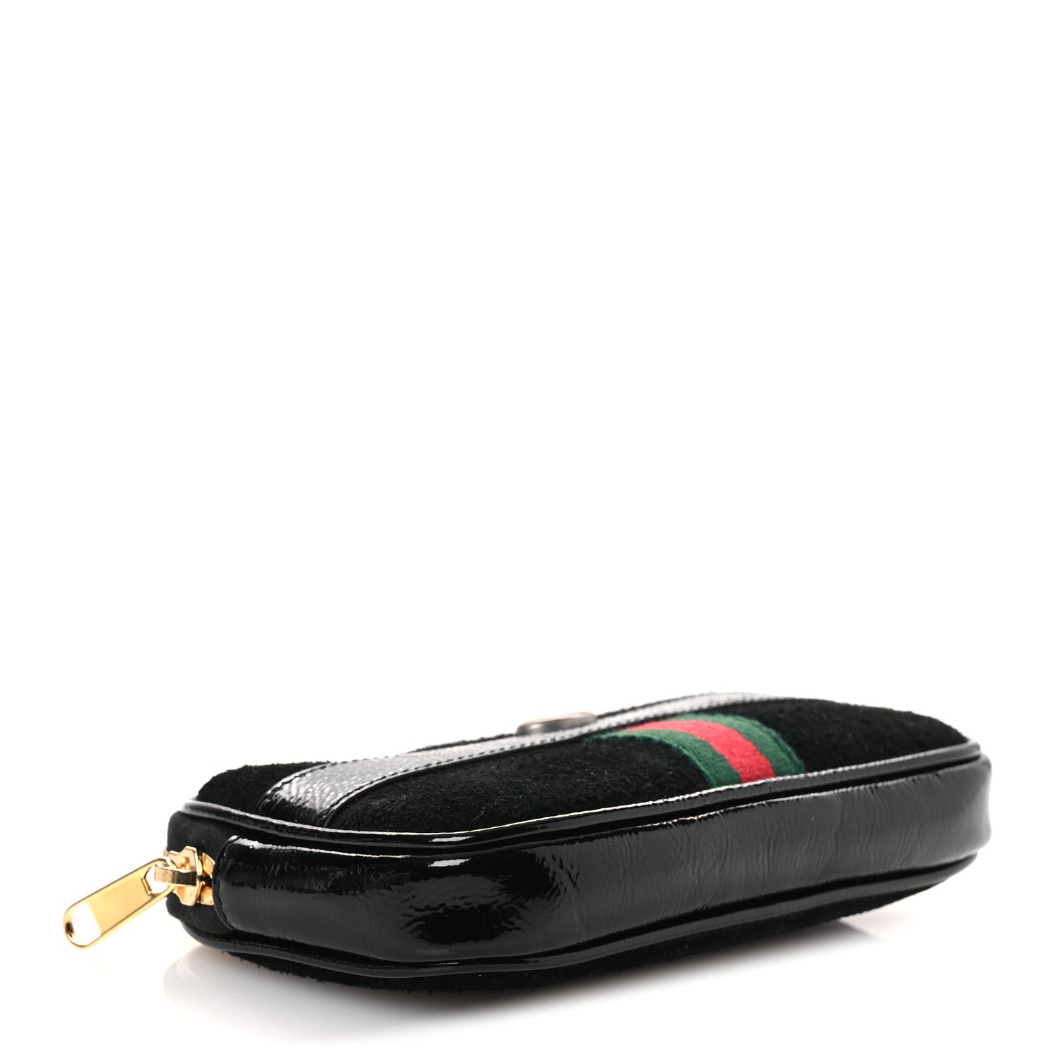 Gucci Suede Patent Ophidia Belted iPhone Case 85 34 Black 4 of 13