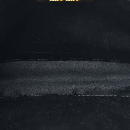 Miu Miu Nappa Matelasse Crossbody Clutch Black 5 of 7