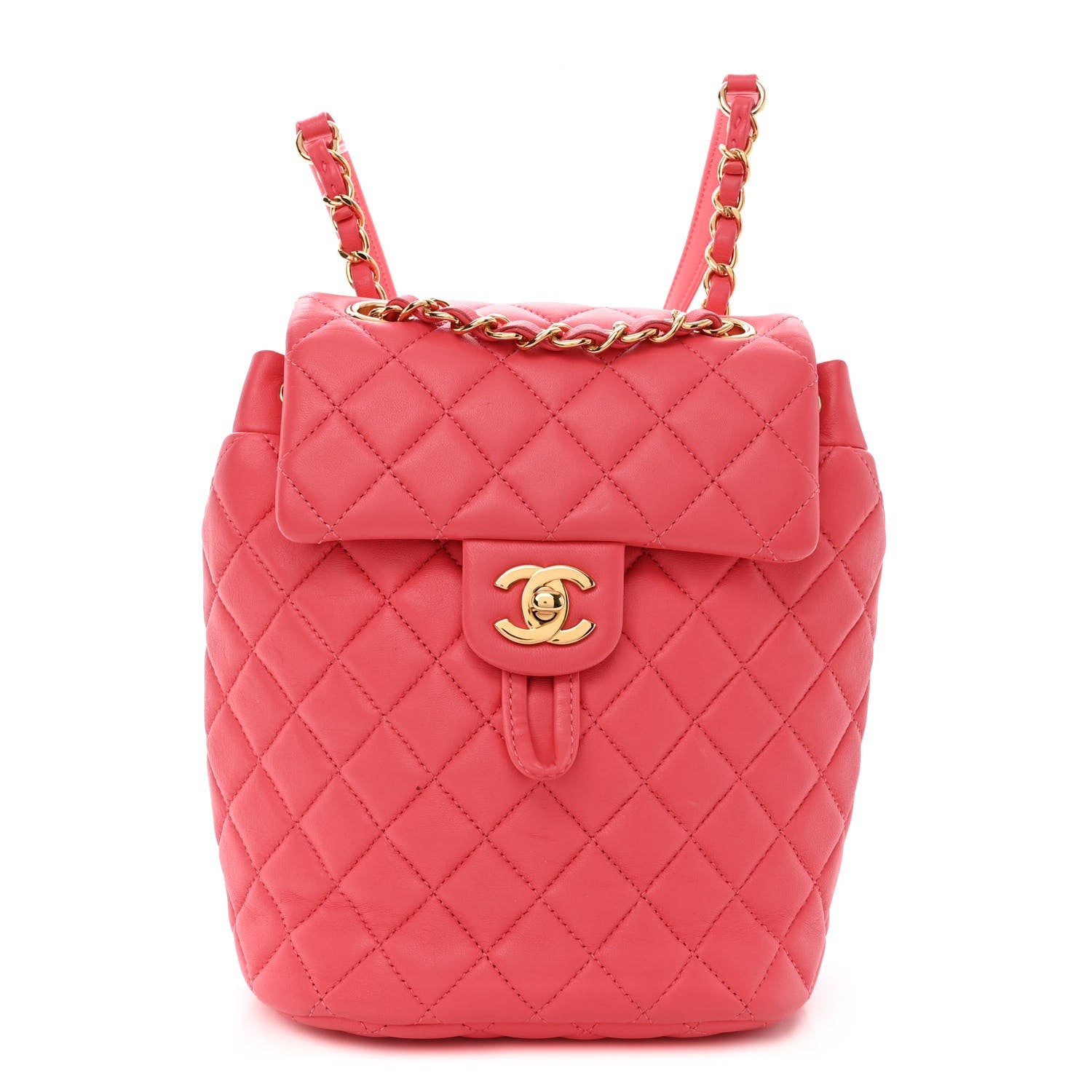 Chanel Lambskin Quilted Mini Urban Spirit Backpack Pink 1 of 10