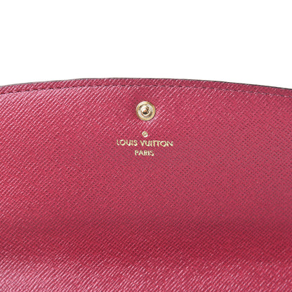 Louis Vuitton Monogram Emilie Wallet Fuchsia 6 of 8