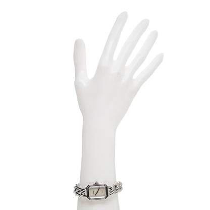 Chanel Stainless Steel Mother of Pearl 20mm Chain Premiere Quartz Watch M 2 of 6